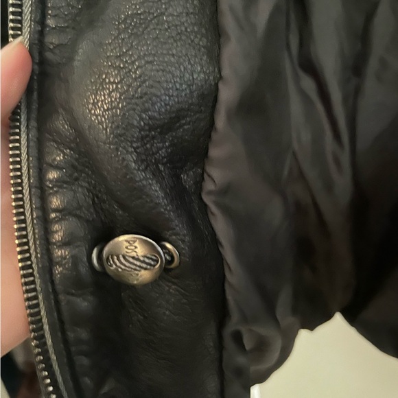 COPY - Postcard Leather Winter Jacket - Picture 3 of 6